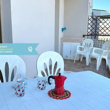 M097 - Marcelli, Trilocale Sul Mare Con Privata * Numana