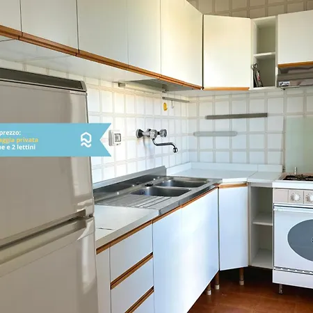 M097 - Marcelli, Trilocale Sul Mare Con Privata Apartmán Numana